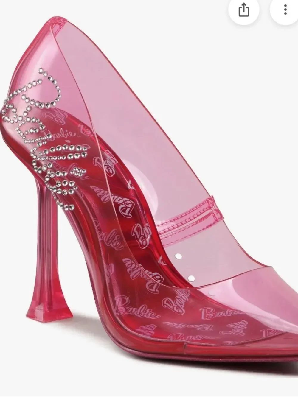 Aldo Barbie Barbiestessy Heels with Crystal Accents New in Box Size 8.5 - Picture 7 of 14